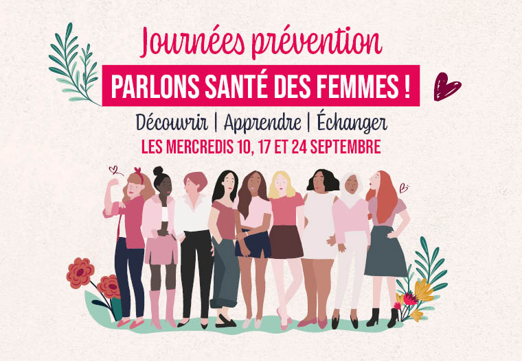 Journées prévention santé des femmes : découvrez le programme